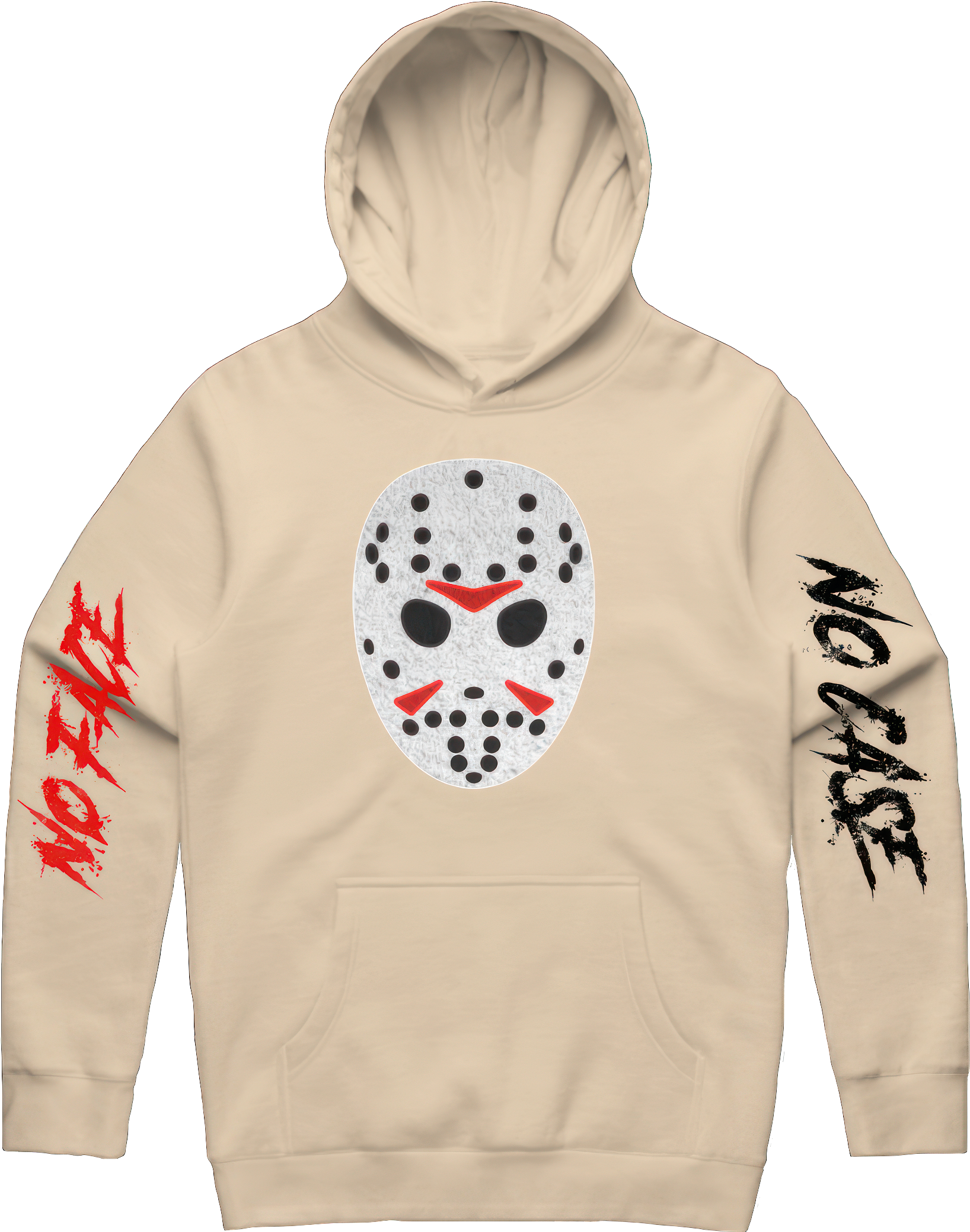 The no face 2025 no case hoodie