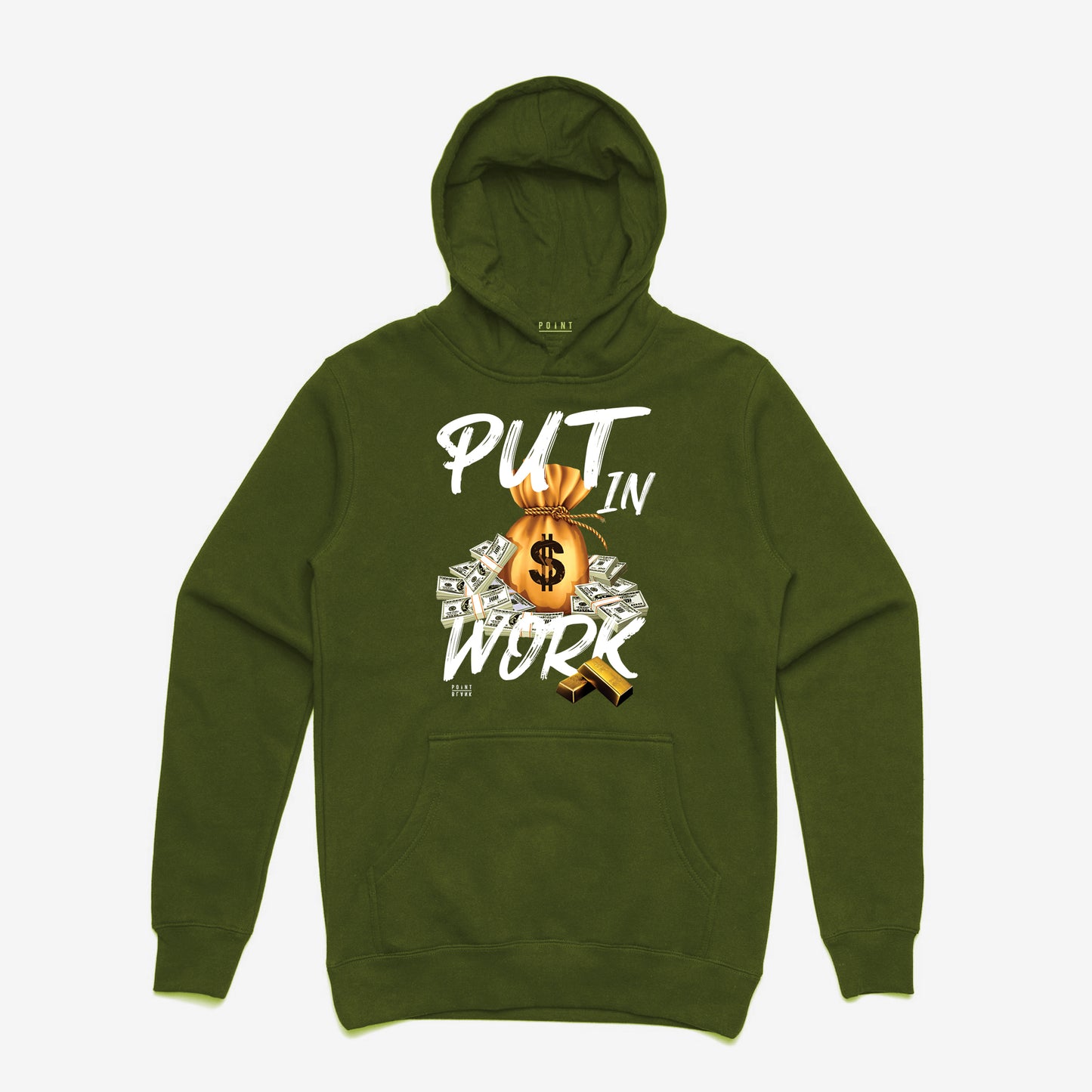 Put In Hood Army Hoodie