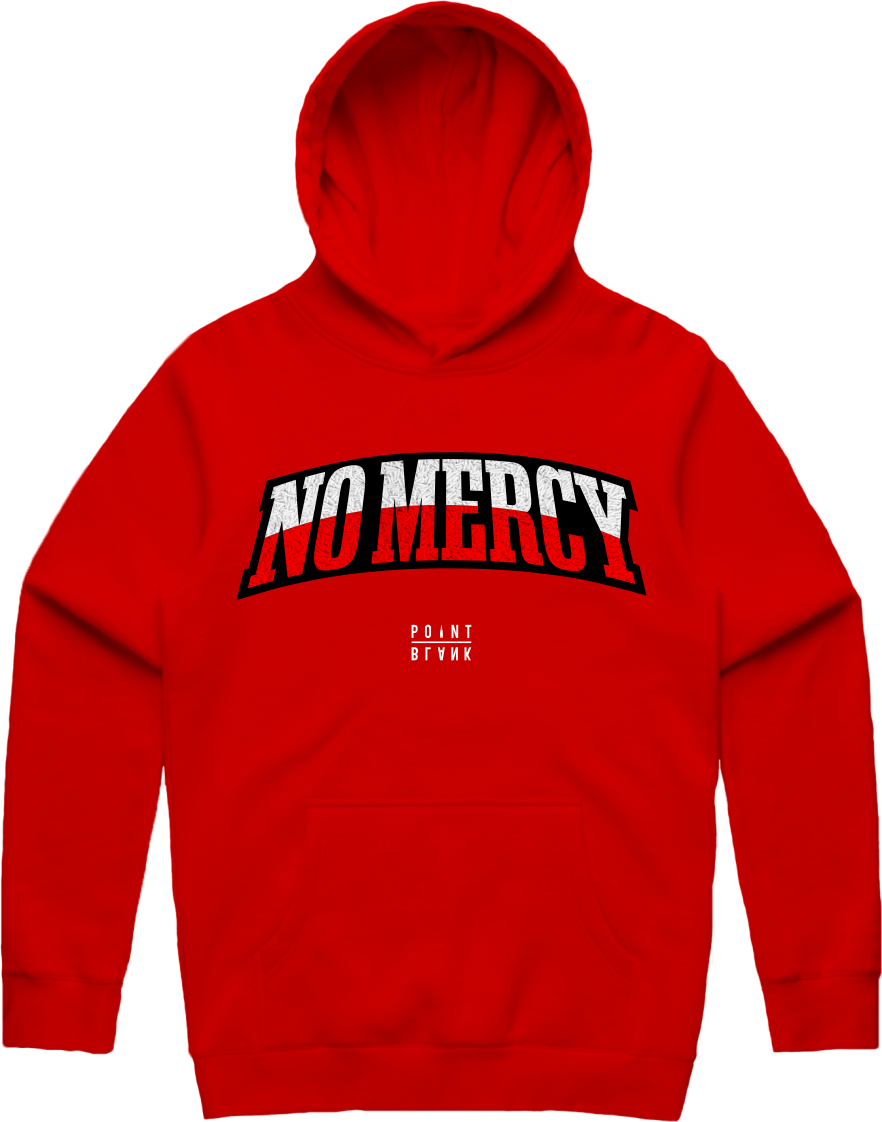 No Mercy Chenille Patch Hoodie