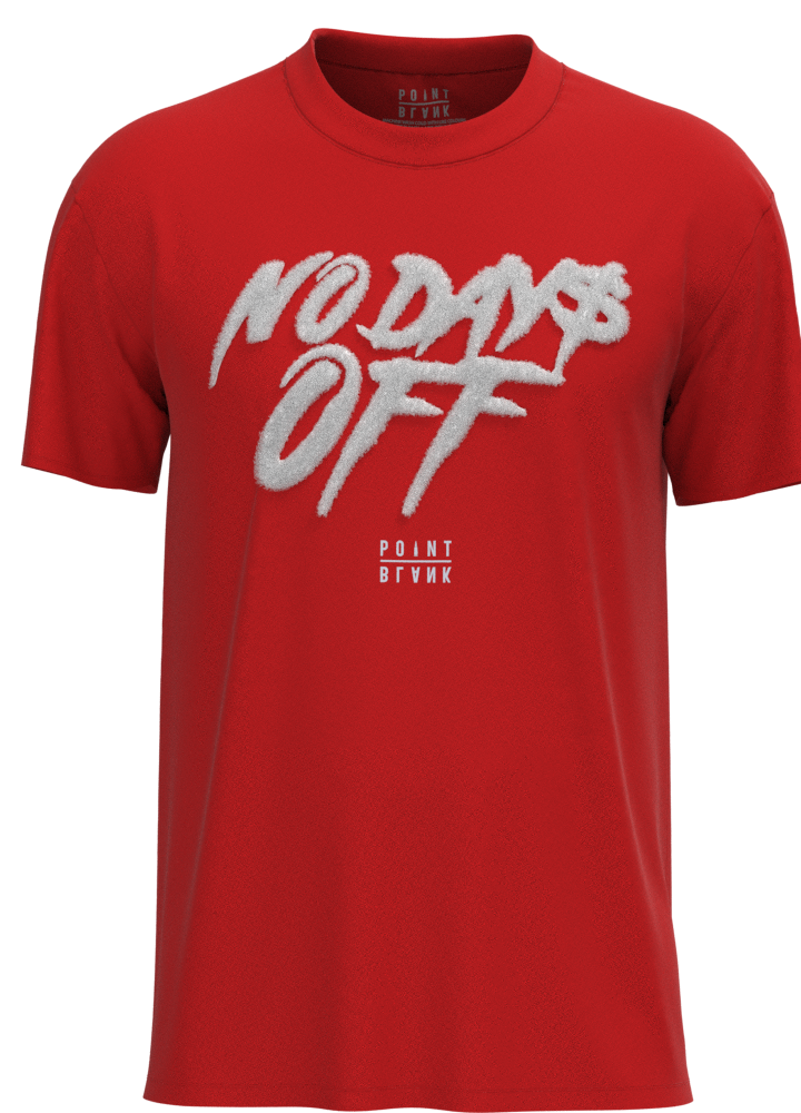 No Days Off Chenille T-Shirt