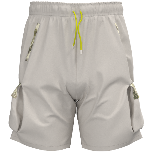 Nylon Cargo Shorts