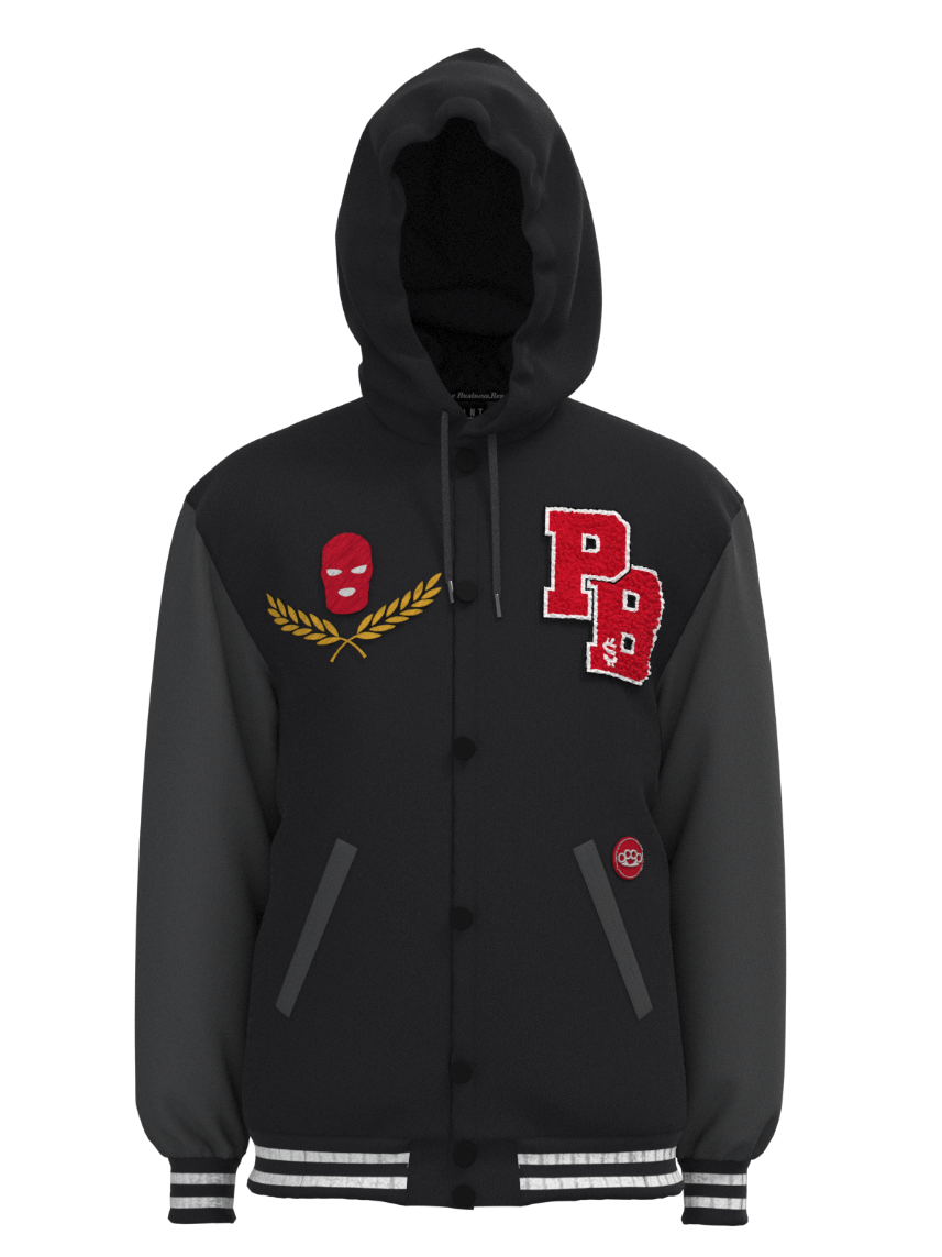 PB Champion Varsity Jacket with Hood