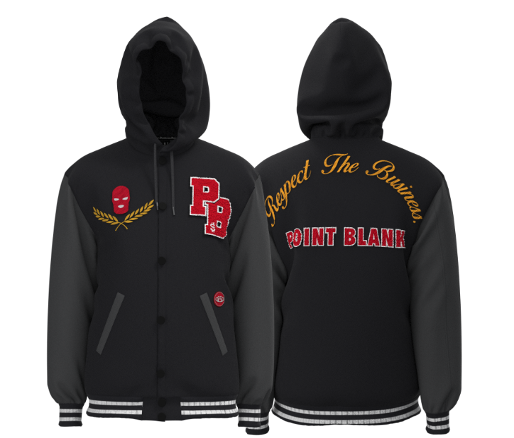 PB Champion Varsity Jacket with Hood