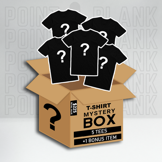 T-Shirt Mystery Box (5 Tees + Bonus Item!)