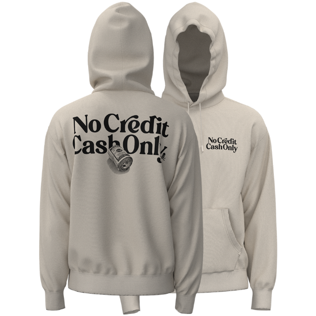 No Credit Luxe Hoodie 350