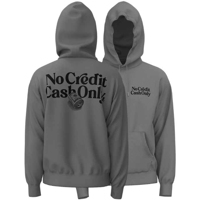 No Credit Luxe Hoodie 350