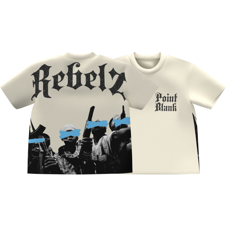 REBELZ LUXE RHINESTONE T-SHIRT