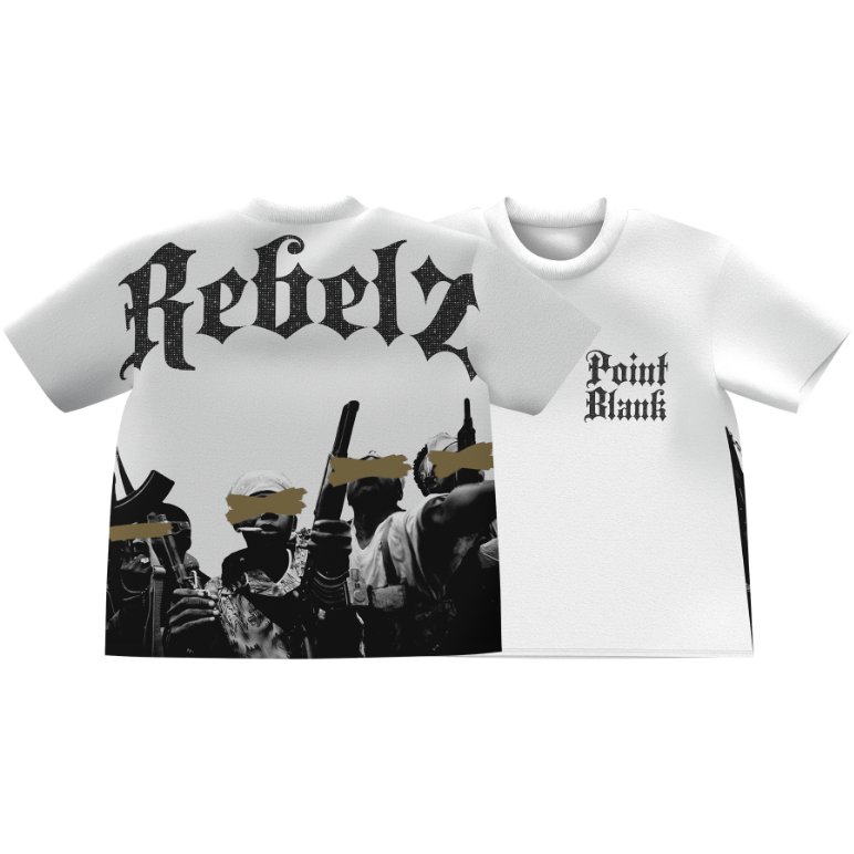 REBELZ LUXE RHINESTONE T-SHIRT
