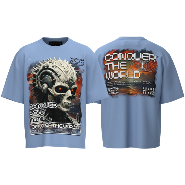 CONQUER THE WORLD T-SHIRT