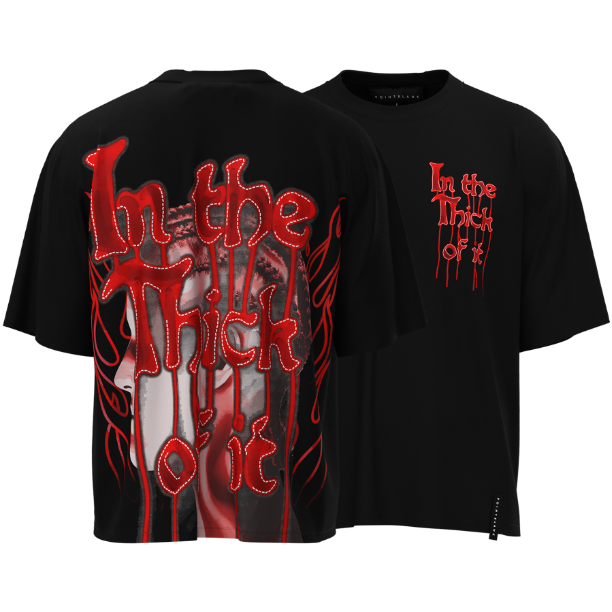 Thick Of It Rhinestone Luxe Shirt