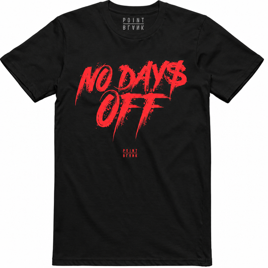 No Days Off - Black