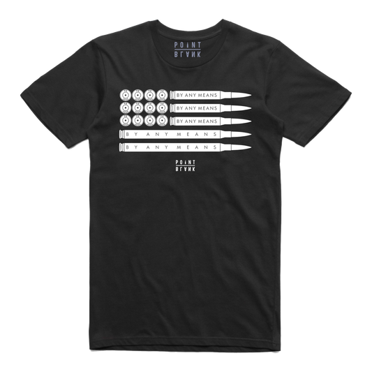 American Flag T-Shirt - Black