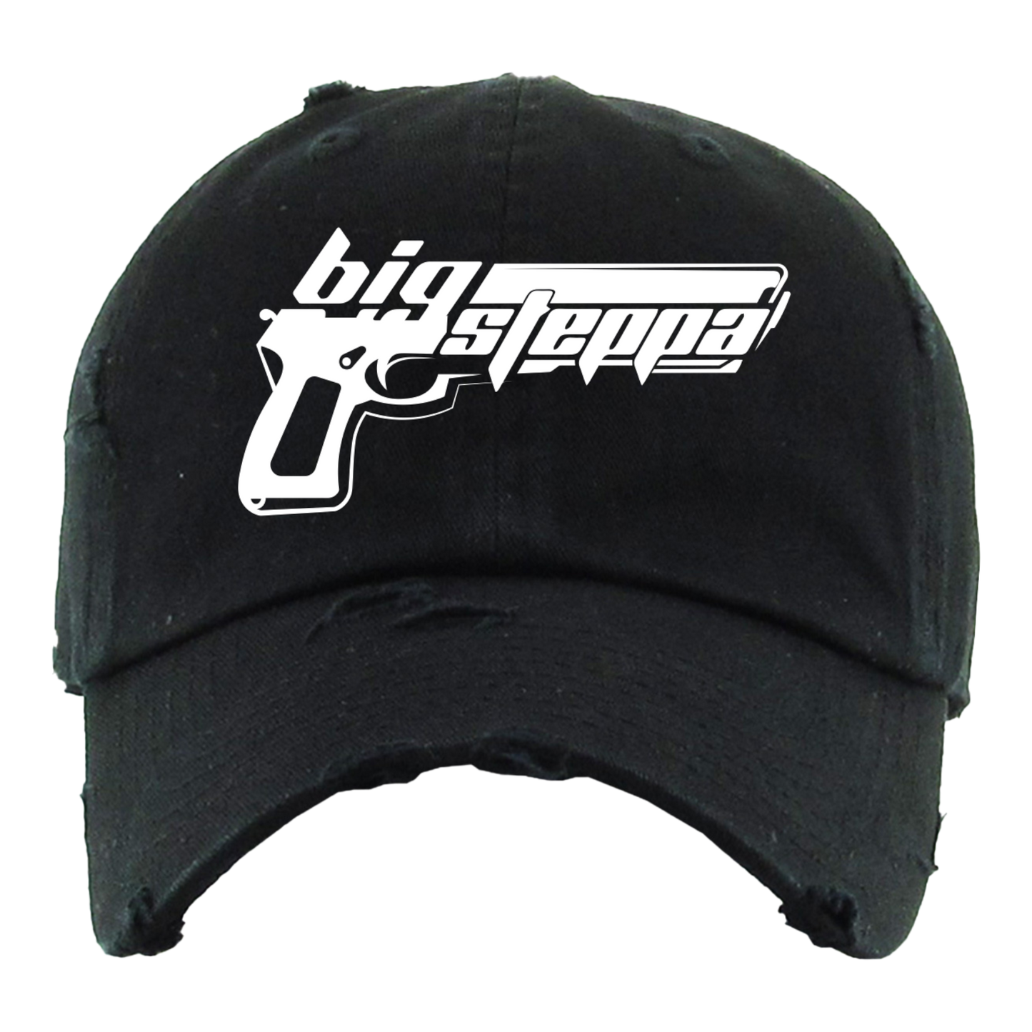 Big Steppa Dad Cap (Black)