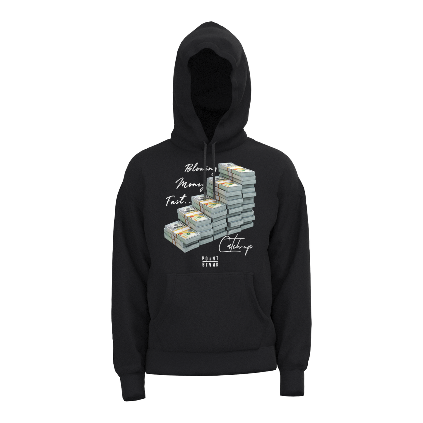 Blowing Money Fast Hoodie - Black