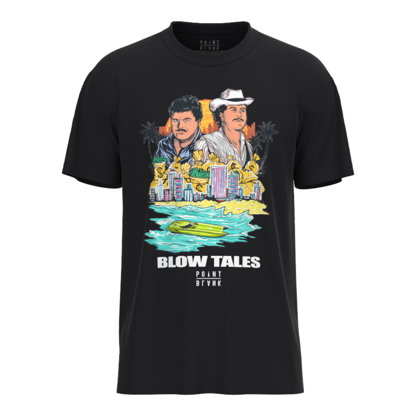 Blow Tales T-Shirt - Black