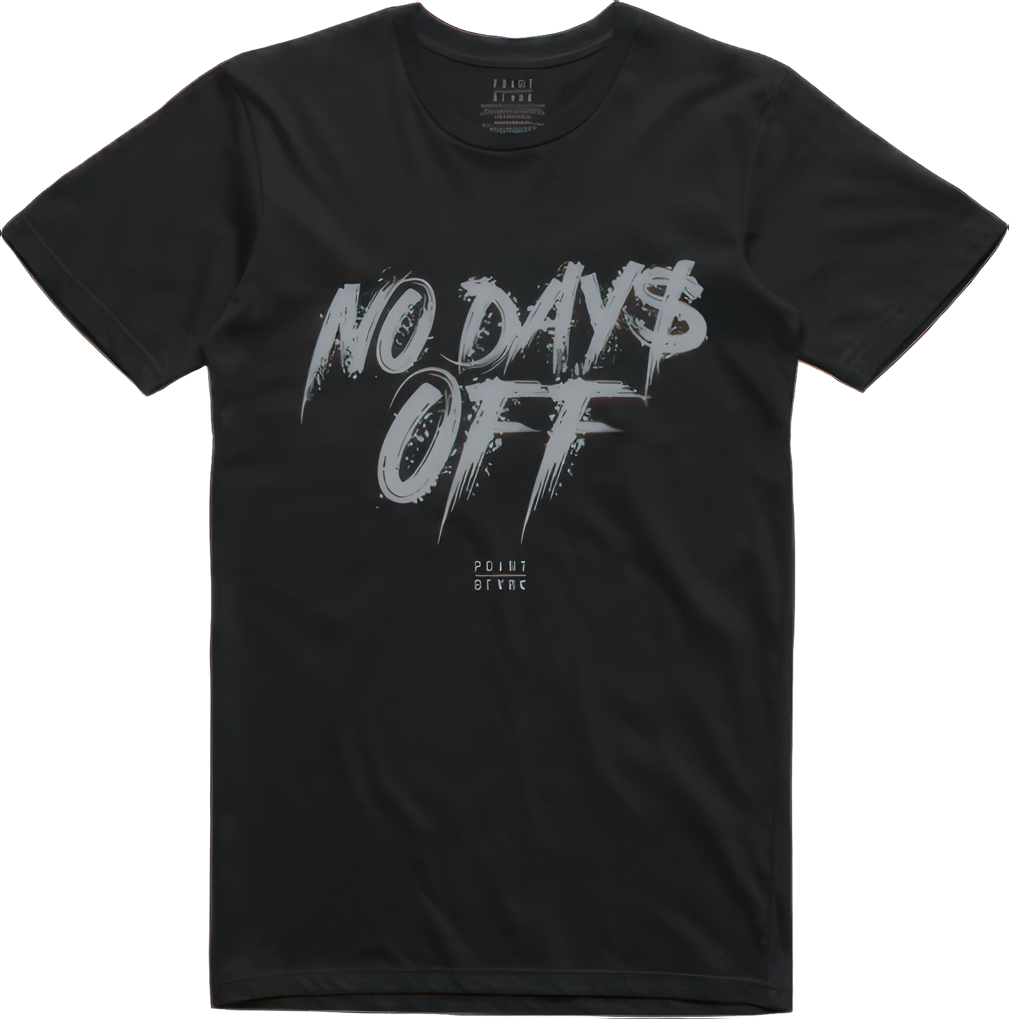 No Days Off T-Shirt - Black / Cool Grey