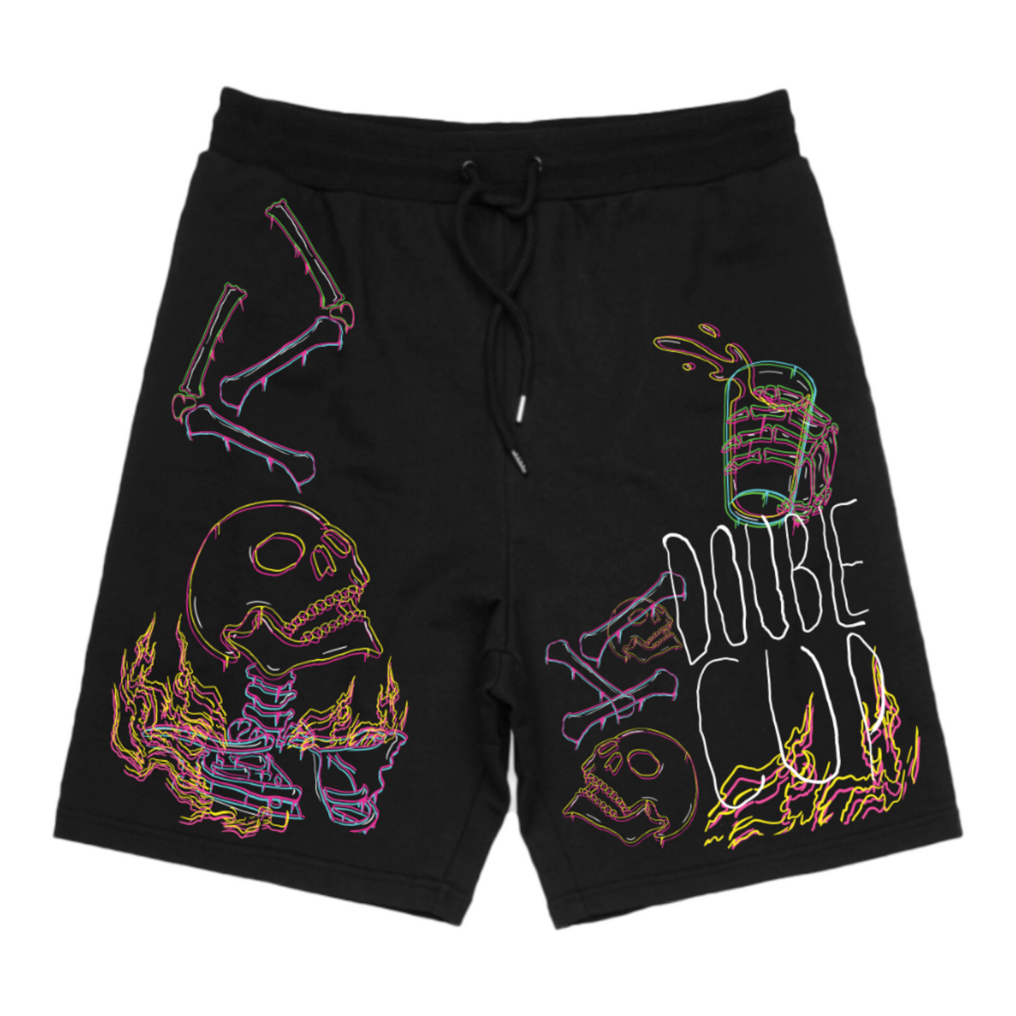 Dirty Sprite Shorts - Black