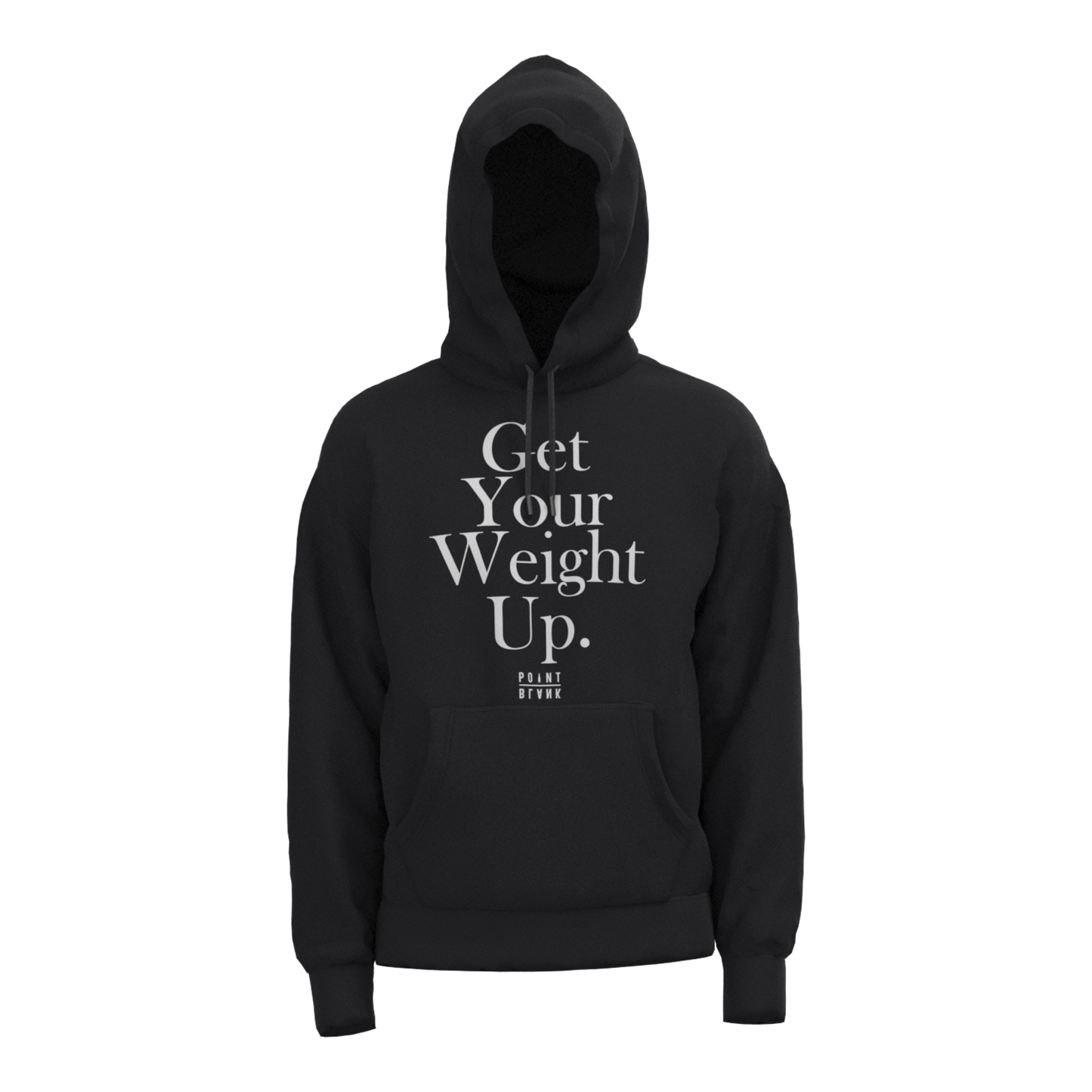 Get Your Weight Up Hoodie - Black