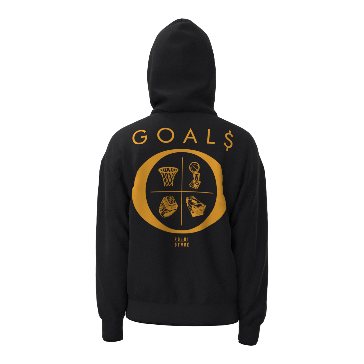 Goals Hoodie - Gold