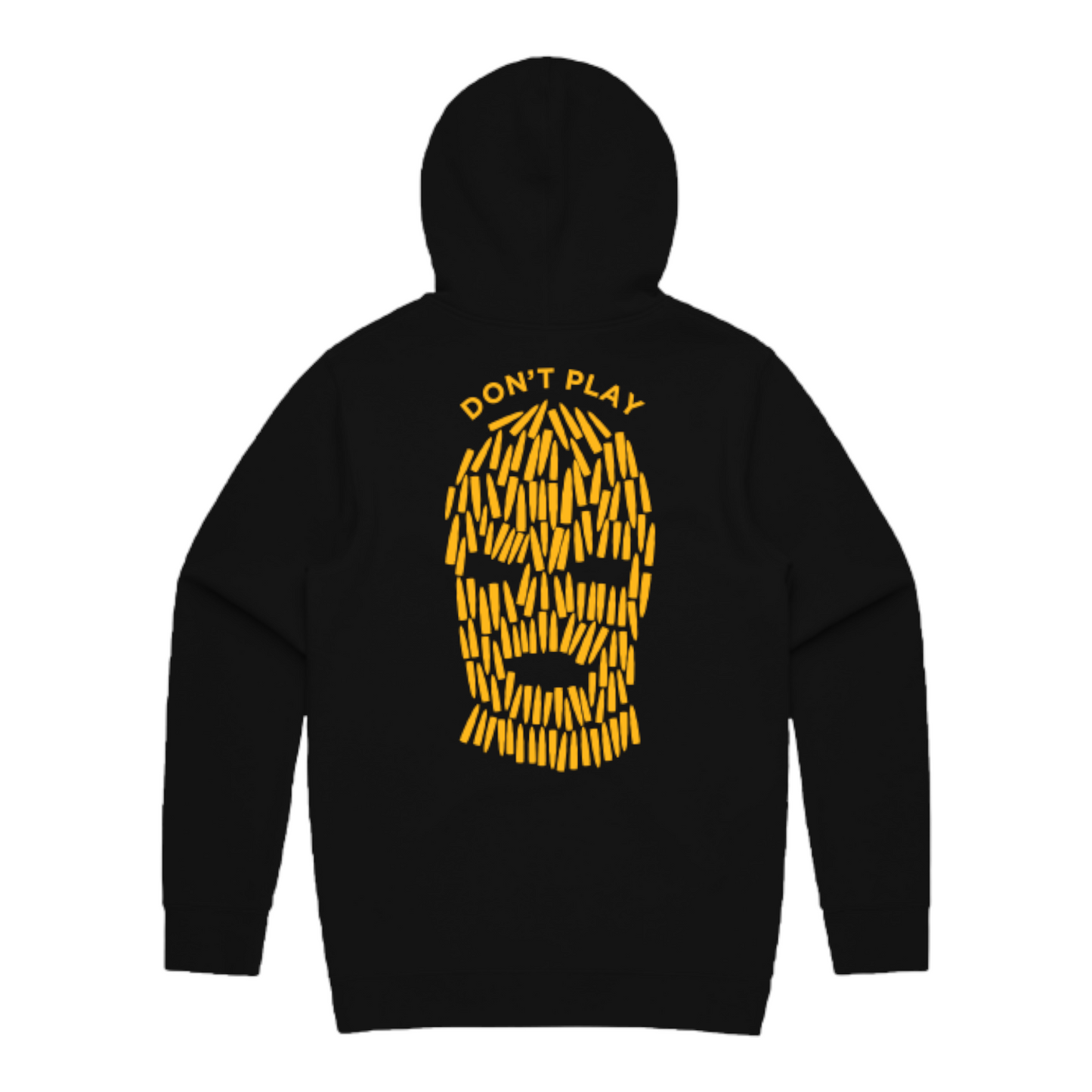 Don't Play 2.0 Hoodie - Black / Gold