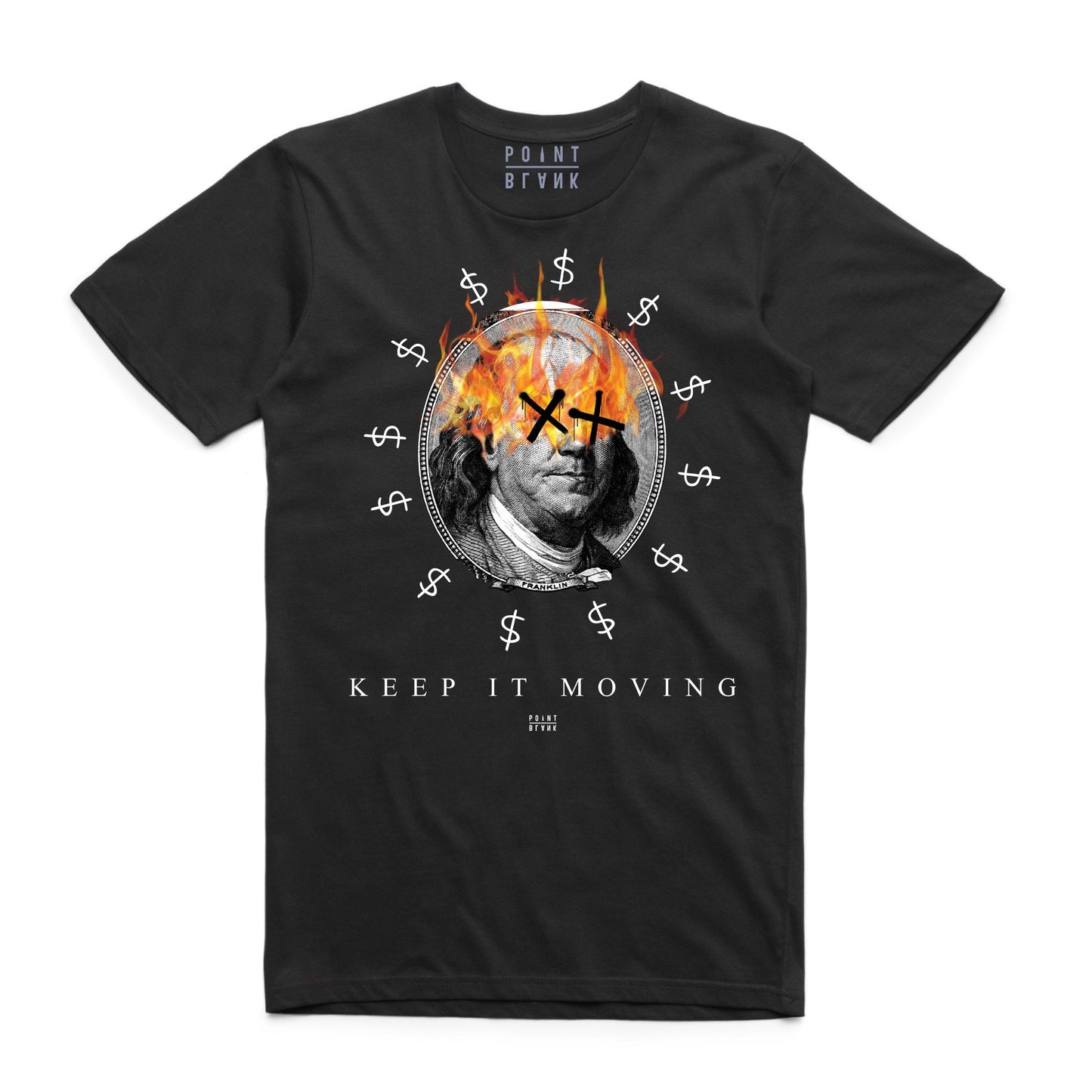 Keep It Moving Benjamin T-Shirt - Black