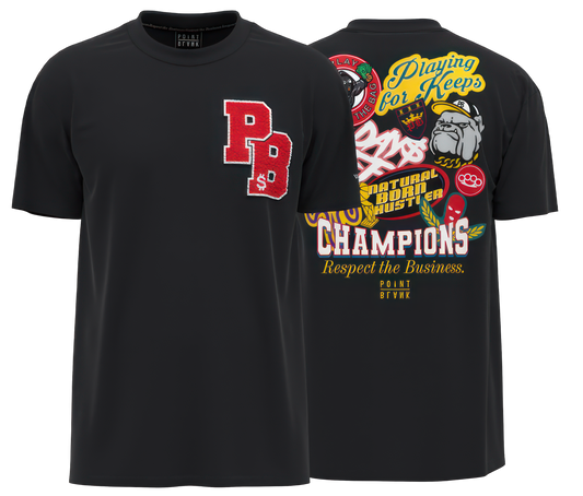 PB Champions T-Shirt - Black