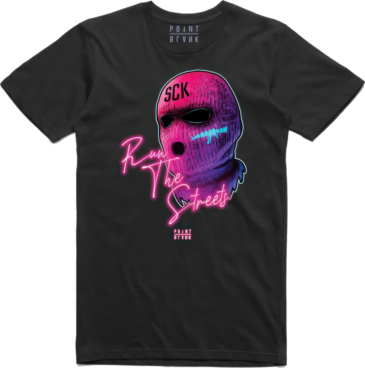 Run the Streets T-Shirt - Black