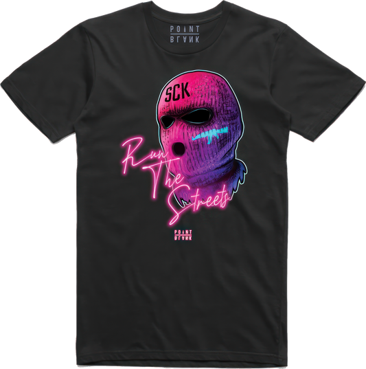 Run the Streets T-Shirt - Black