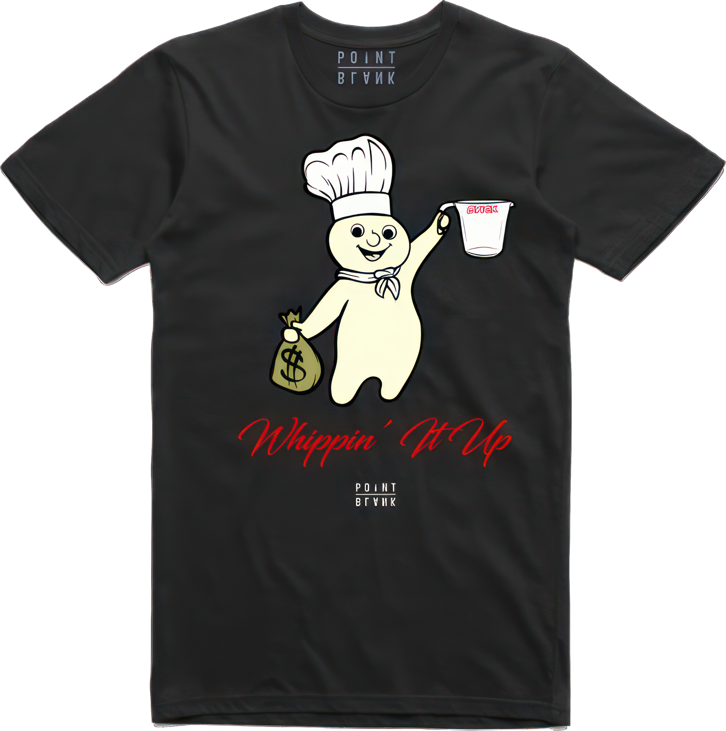 Whippin' IT Up T-Shirt - Black