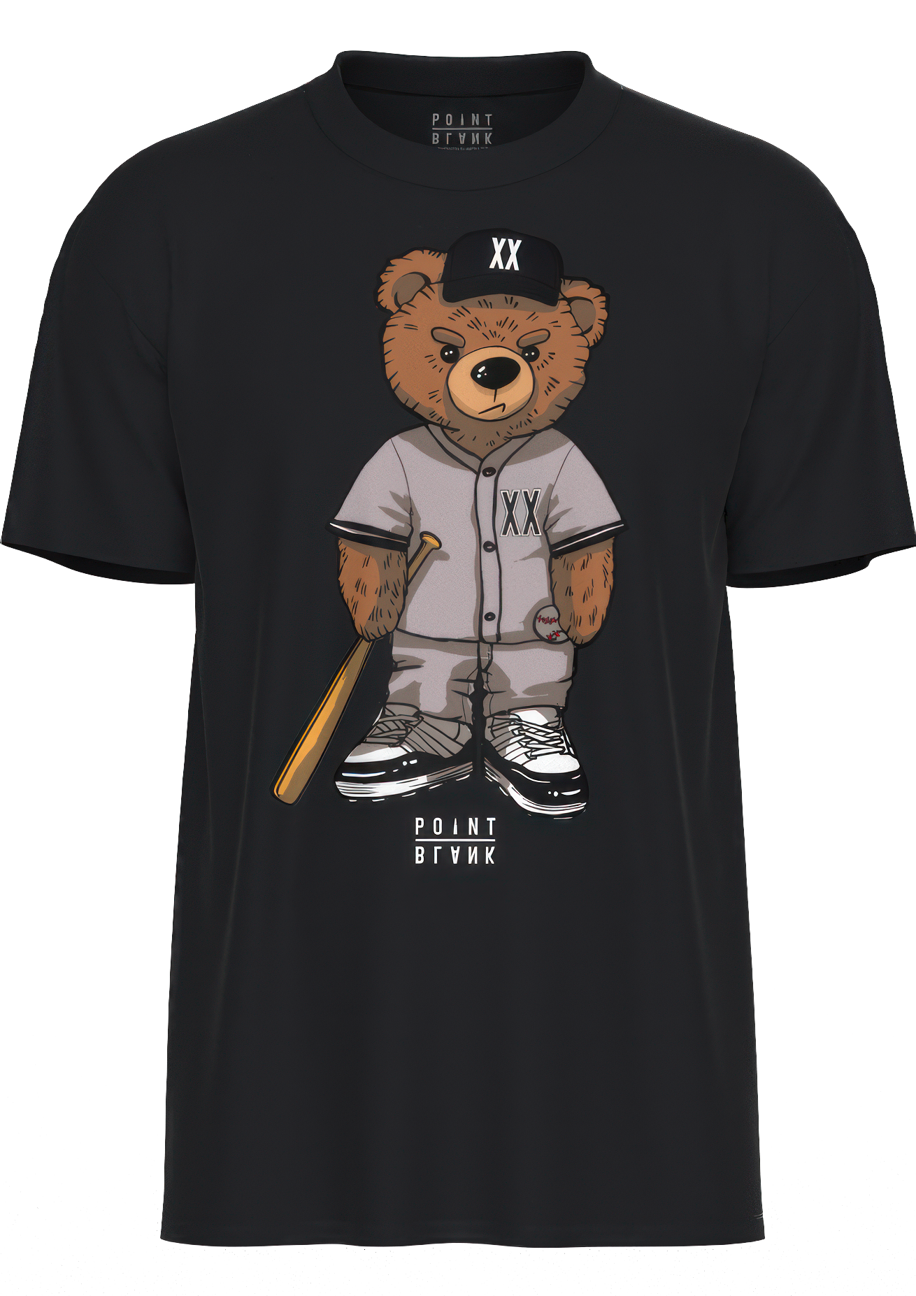 Yankee Teddy T-Shirt - Black