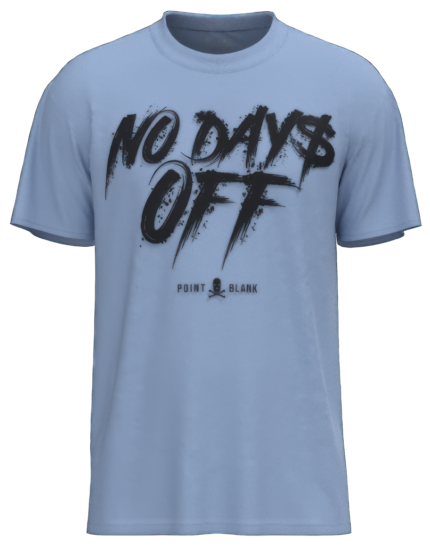 NDO Splatter Logo T-Shirt (Carolina Blue)