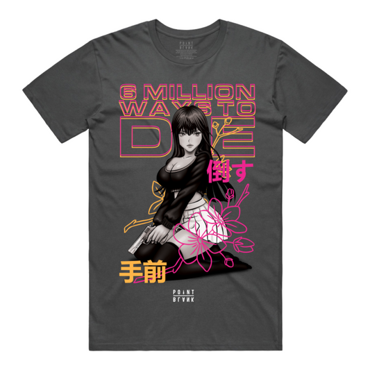 Kira Colt T-Shirt - Charcoal