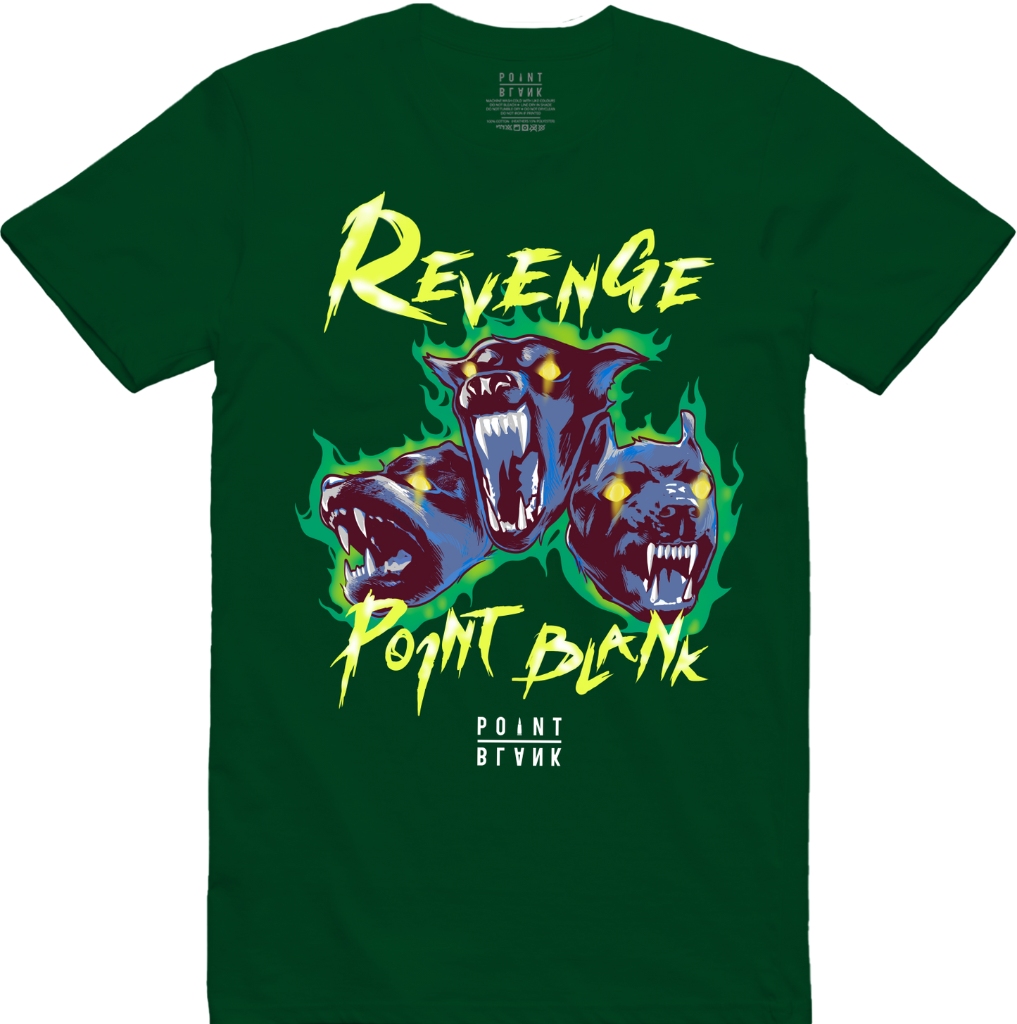 Revenge T-Shirt - Forest Green