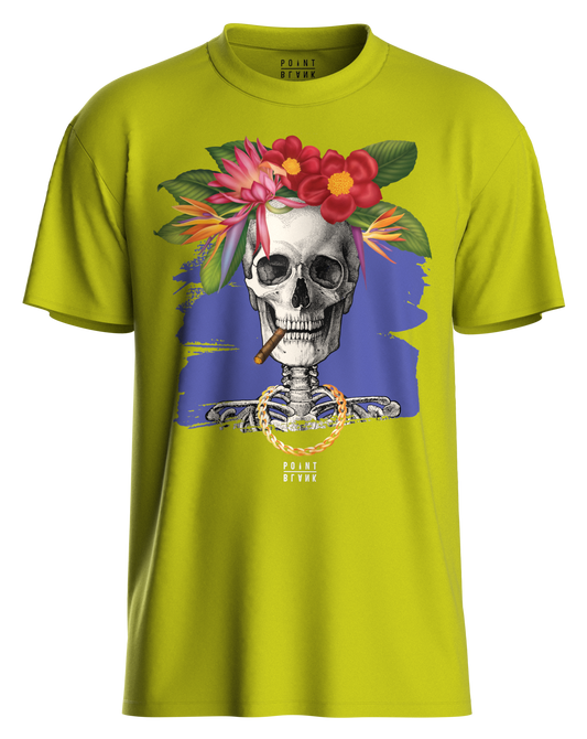 Frida Skela T-Shirt - Neon Lime