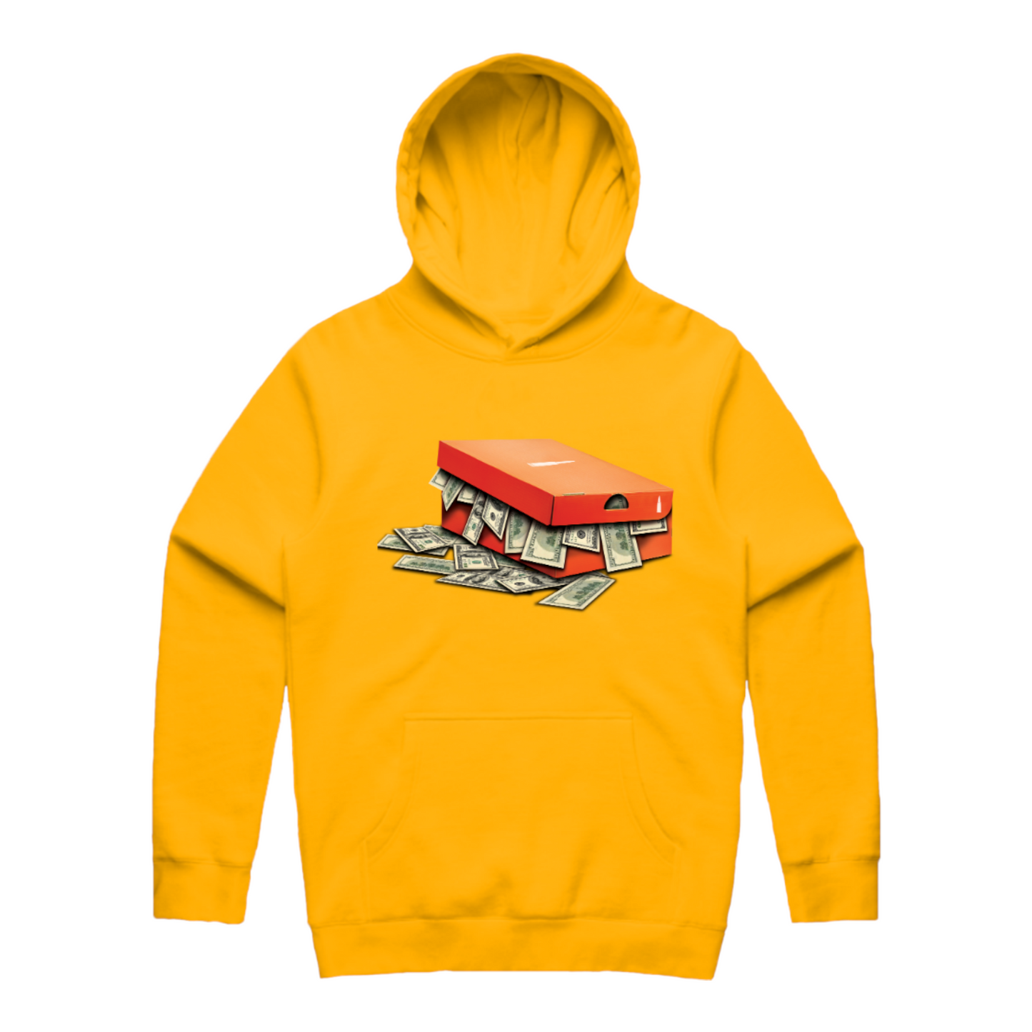 Box Hoodie - Gold