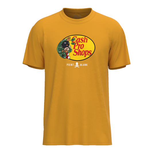 Cash Pro Shops T-Shirt - Gold