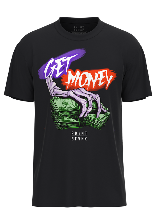 Hands Get Money T-Shirt - Black