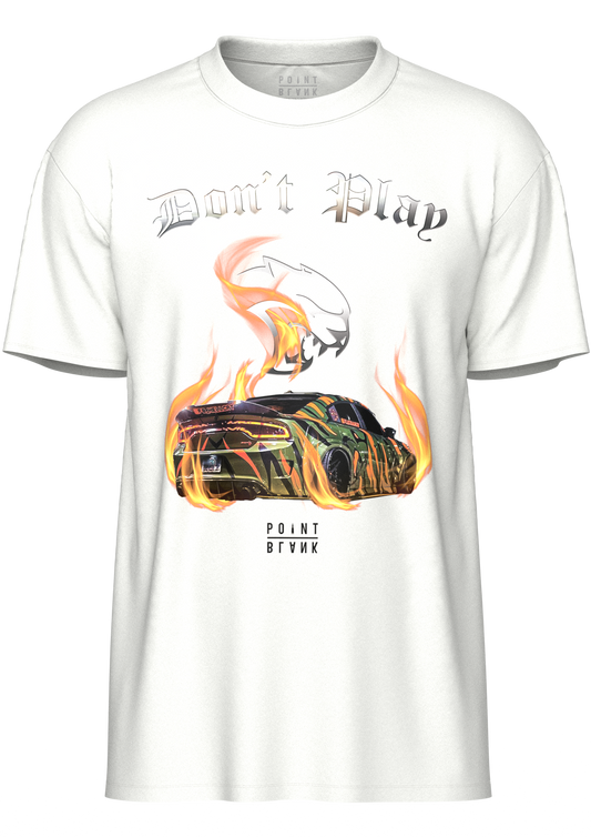 Hell Cat T-Shirt - White