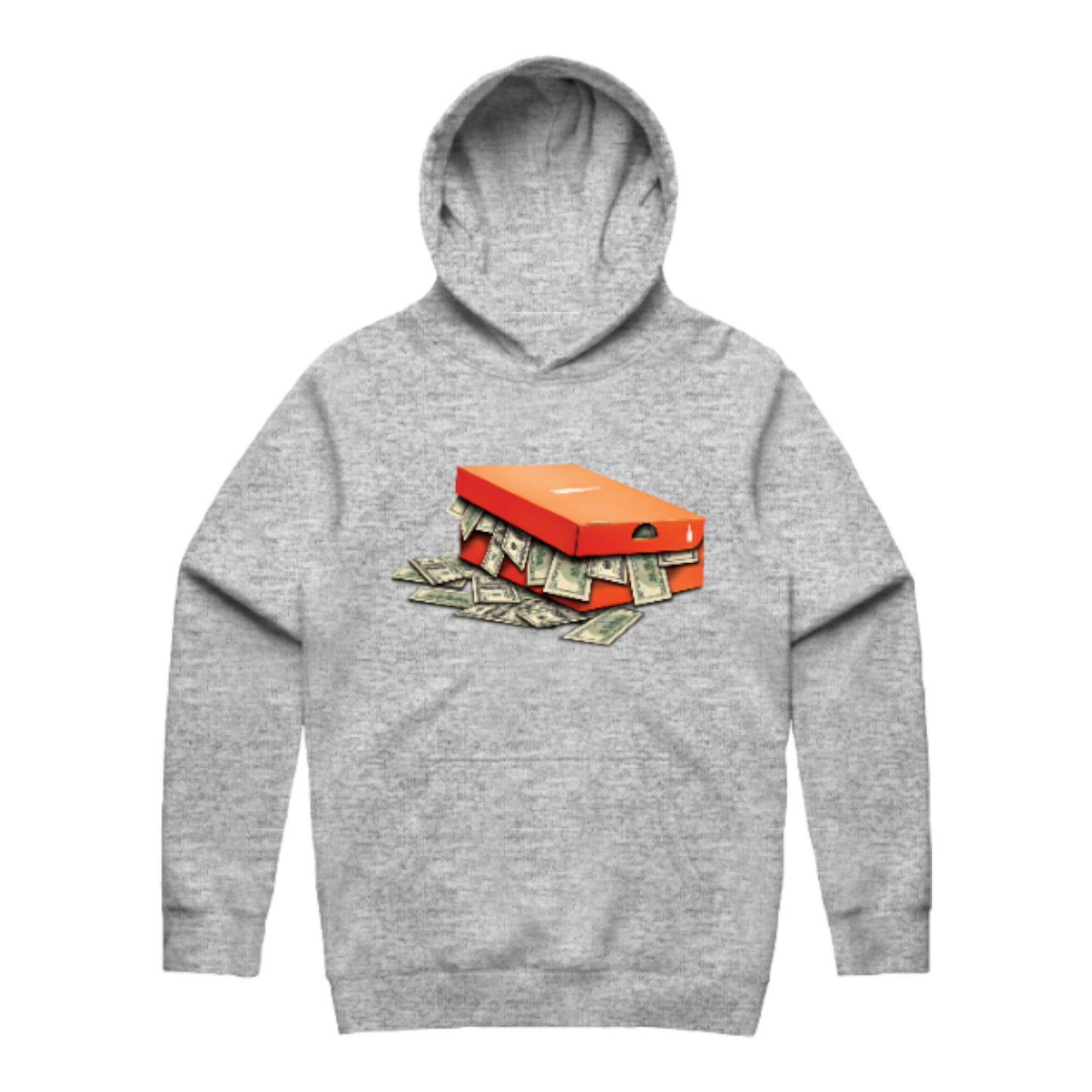 Box Hoodie - Heather Gray