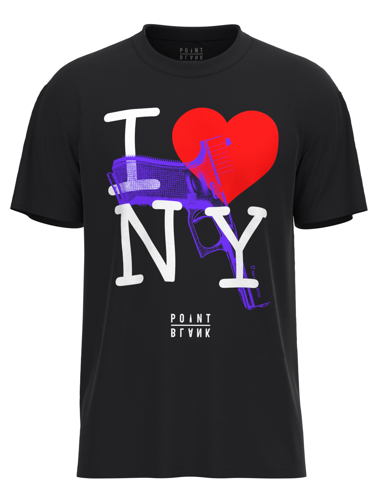 I Love New York T-Shirt - Black