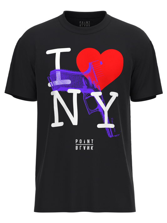 I Love New York T-Shirt - Black