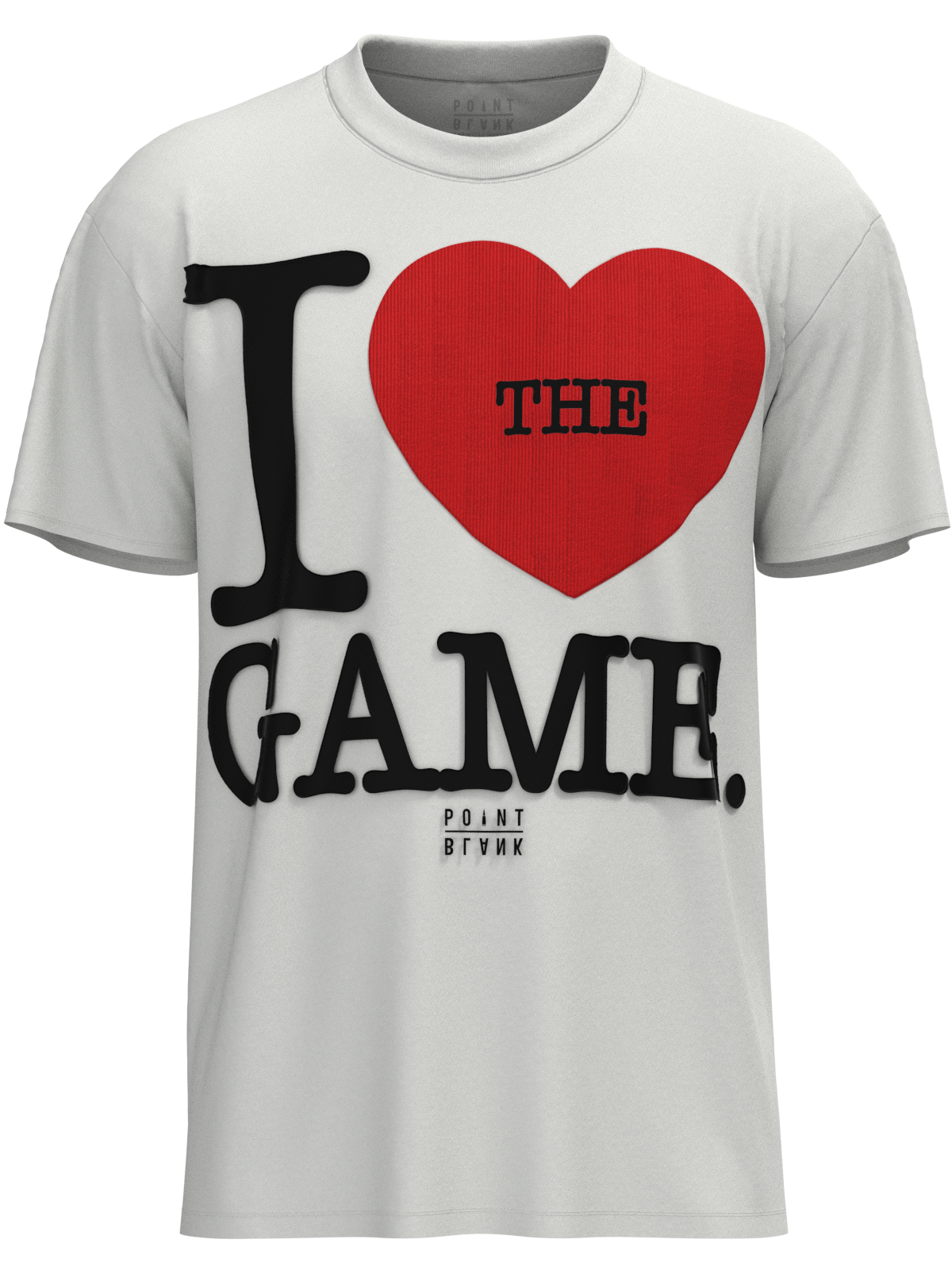 I Love The Game T-shirt (White)