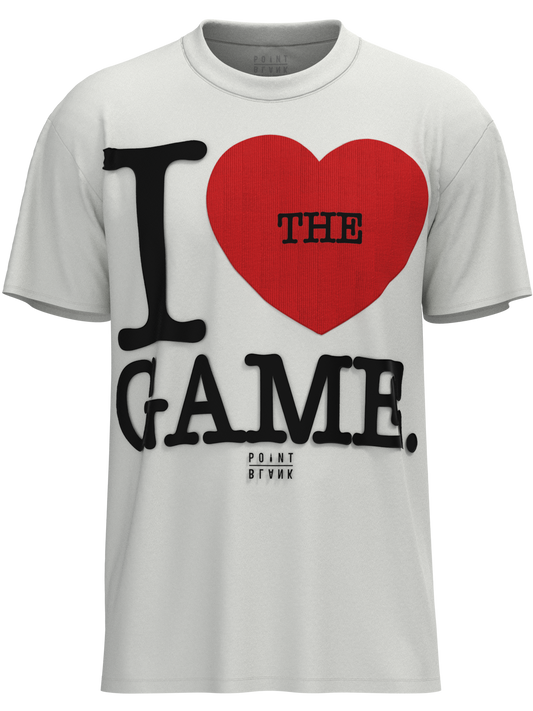 I Love The Game T-shirt (White)