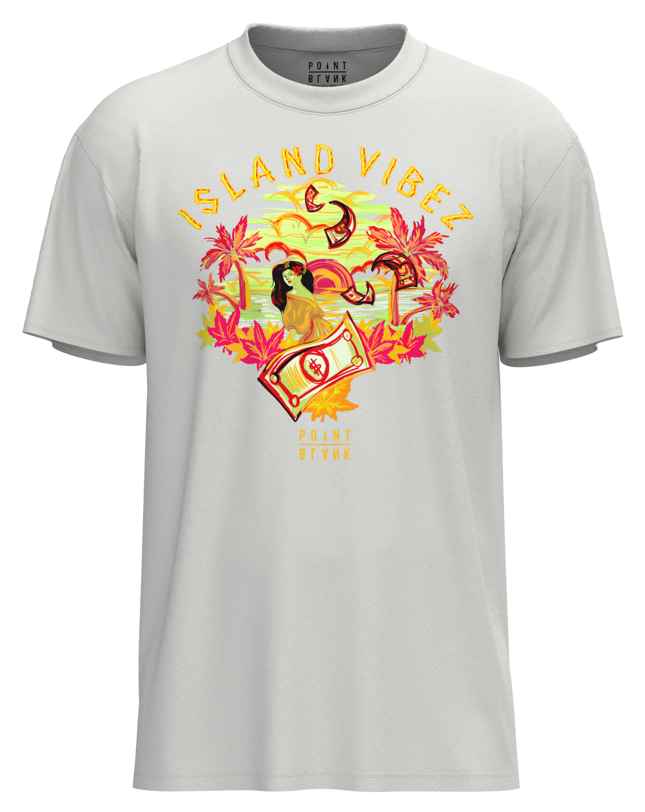 Island Lady T-Shirt - White