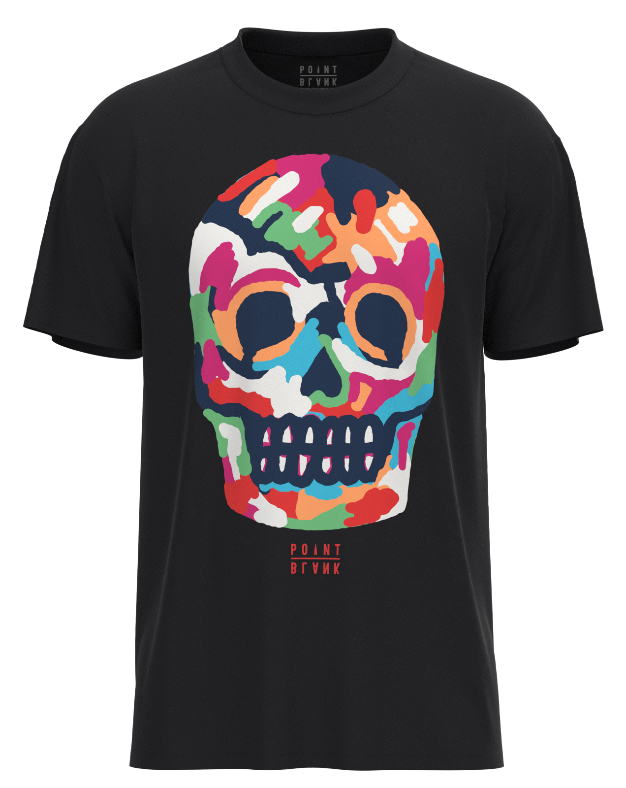 Jungle Fever Skull T-Shirt - Black