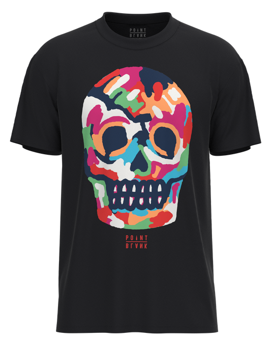 Jungle Fever Skull T-Shirt - Black