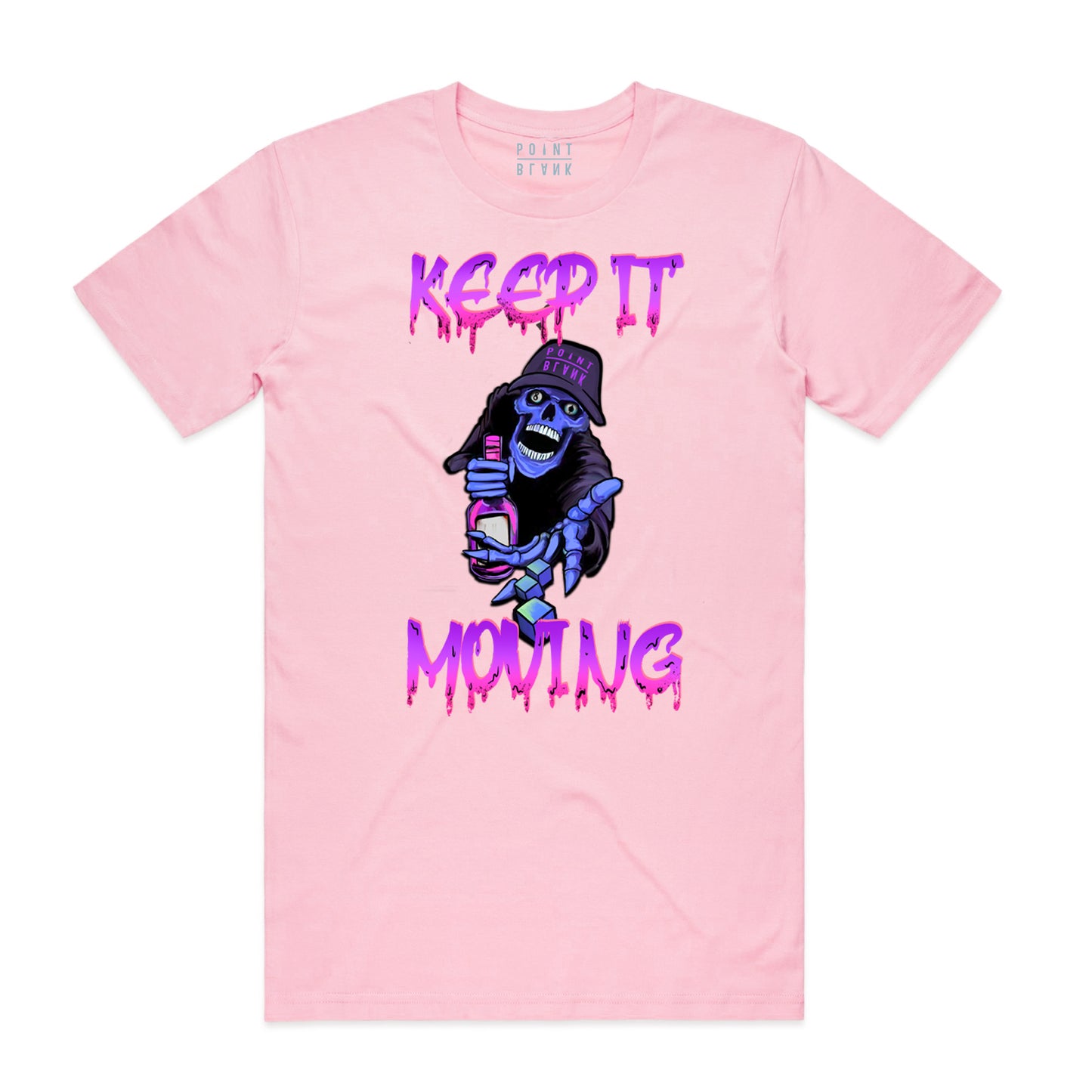 Dice Game T-Shirt - Pale Pink
