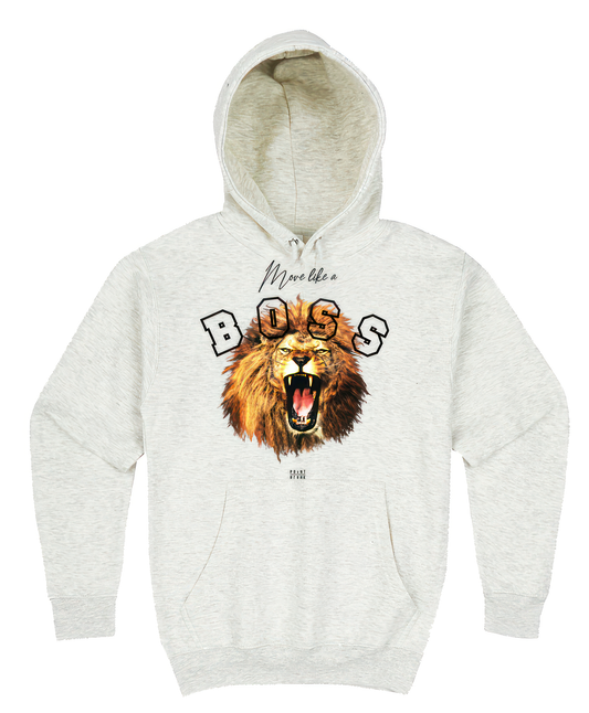 Lion Hoodie - Oatmeal Heather