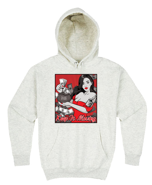 Keep It Moving Pop Art Hoodie