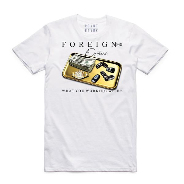 Foreign Options T-Shirt - White